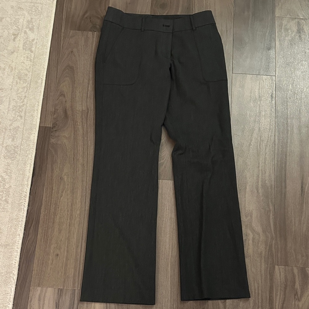 LOFT Marissa Trousers in dark gray- size 4